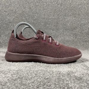 Allbirds Wool Runner WR Merino Running Shoes Womens Sz 8 Red Maroon Sneakers